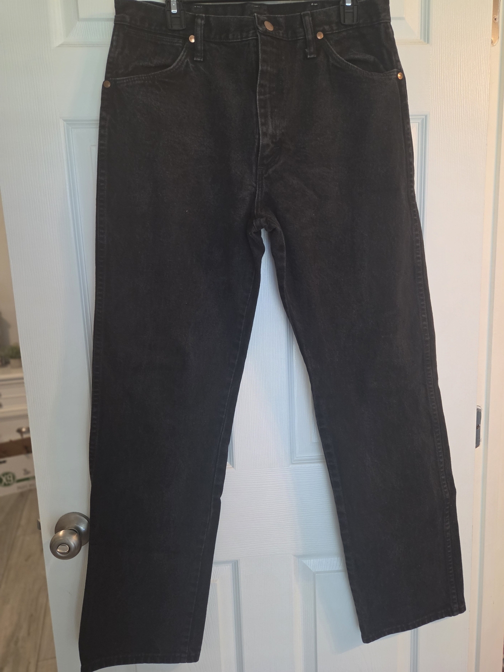 Wrangler Men's Black Jeans